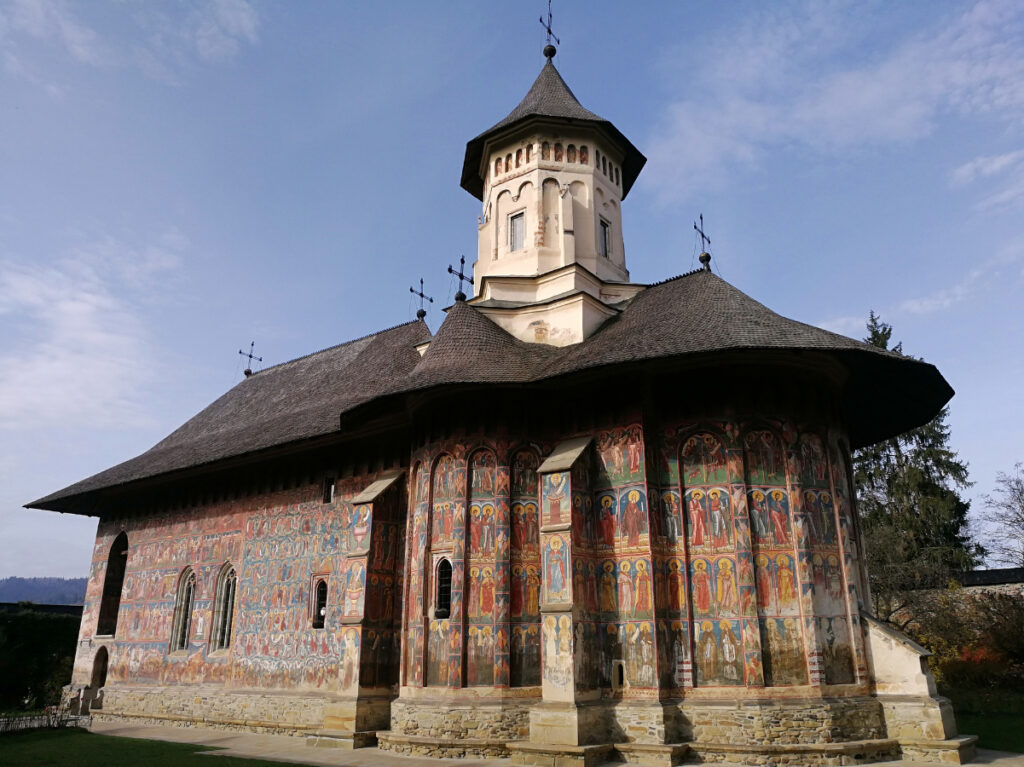 cool things romania painted monasteries